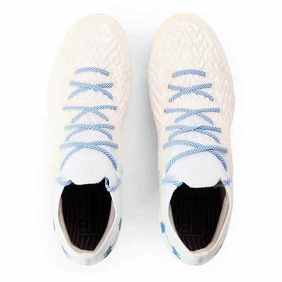 Under Armour Clone Magnetic Astro Turf Football Boots White 