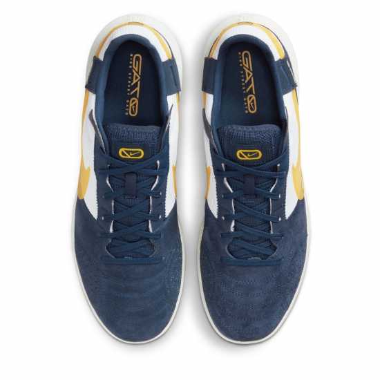 Nike Streetgato Football Shoes Navy/Sulfur Мъжки футболни бутонки
