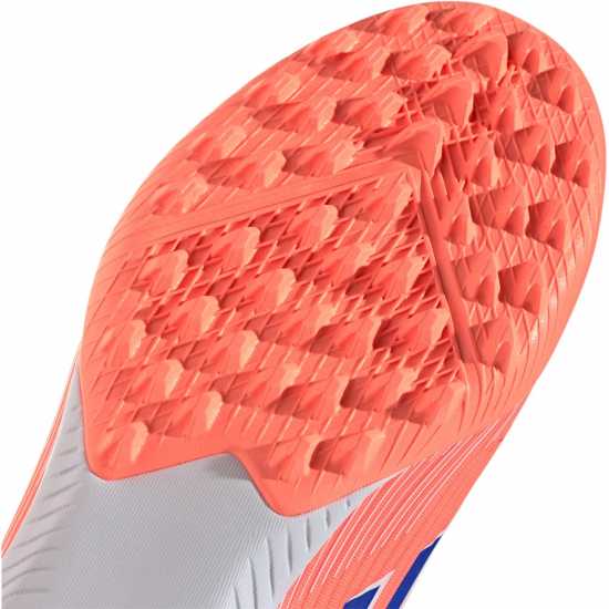 Adidas F50 League Adults Astro Turf Football Boots Оранжево/Синьо 