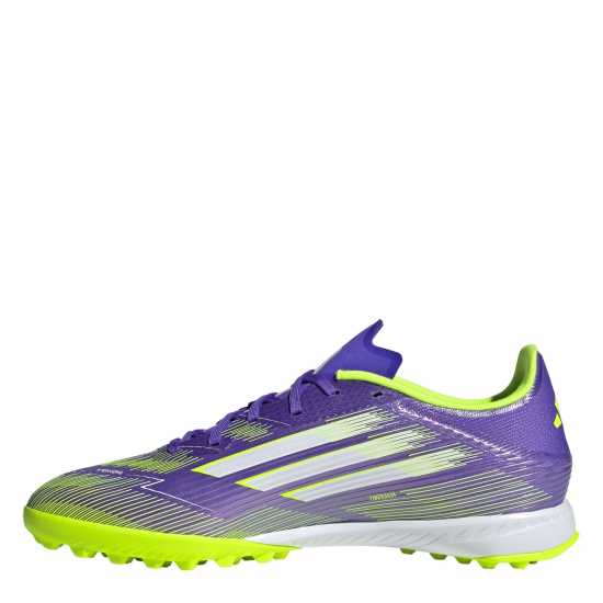 Мъжки футболни бутонки Adidas F50 League Adults Astro Turf Football Boots Purple/White Adidas F50 League Adults Astro Turf Football Boots Purple/White Мъжки футболни бутонки