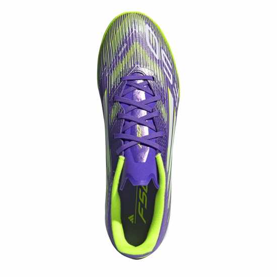 Мъжки футболни бутонки Adidas F50 League Adults Astro Turf Football Boots Purple/White Adidas F50 League Adults Astro Turf Football Boots Purple/White Мъжки футболни бутонки