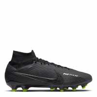 Nike Zoom Mercurial Superfly 9 Elite Ag-Pro Artificial-Grass Soccer Cleats Black/Grey Футболни стоножки
