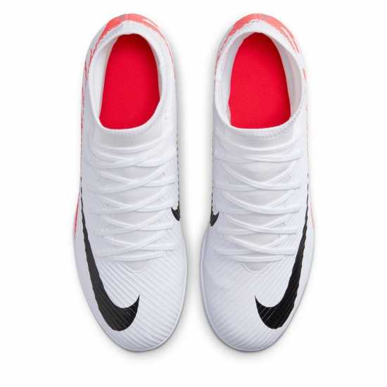 Nike Маратонки За Футбол В Зала Mercurial Superfly Club Indoor Football Trainers Crimson/White Мъжки футболни бутонки