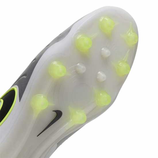 Nike Tiempo Legend 10 Elite Adults Artificial Ground Football Boots Silver/Volt Мъжки футболни бутонки