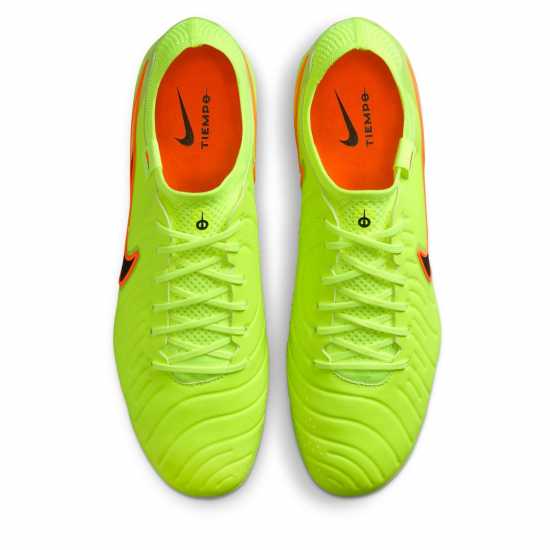 Nike Tiempo Legend 10 Elite Adults Artificial Ground Football Boots Волт/Черен Nike Tiempo Legend 10 Elite Adults Artificial Ground Football Boots Волт/Черен