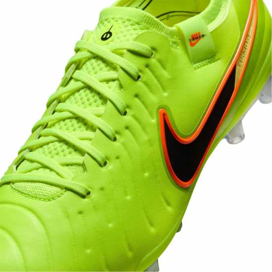 Nike Tiempo Legend 10 Elite Adults Artificial Ground Football Boots Волт/Черен Nike Tiempo Legend 10 Elite Adults Artificial Ground Football Boots Волт/Черен