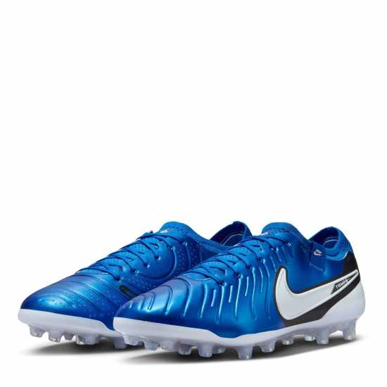 Nike Tiempo Legend 10 Elite Adults Artificial Ground Football Boots Soar/White Мъжки футболни бутонки