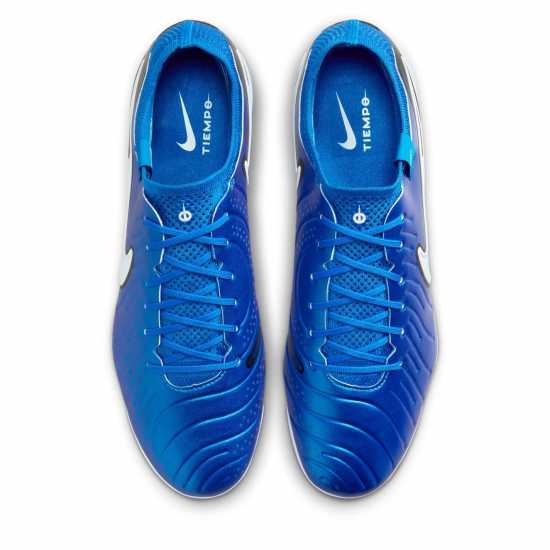 Nike Tiempo Legend 10 Elite Adults Artificial Ground Football Boots Soar/White Мъжки футболни бутонки