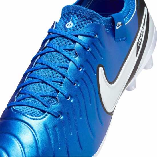 Nike Tiempo Legend 10 Elite Adults Artificial Ground Football Boots Soar/White Мъжки футболни бутонки