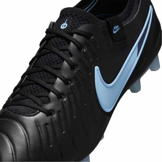 Nike Tiempo Legend 10 Elite Adults Artificial Ground Football Boots Black/Black Мъжки футболни бутонки