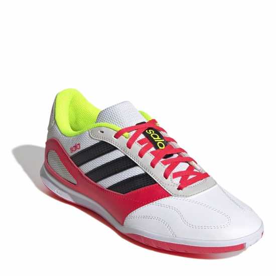 Мъжки футболни бутонки Adidas Super Sala Competition Iii Adults Indoor Futsal Boots Wht/CBlack/Grey Adidas Super Sala Competition Iii Adults Indoor Futsal Boots Wht/CBlack/Grey Мъжки футболни бутонки