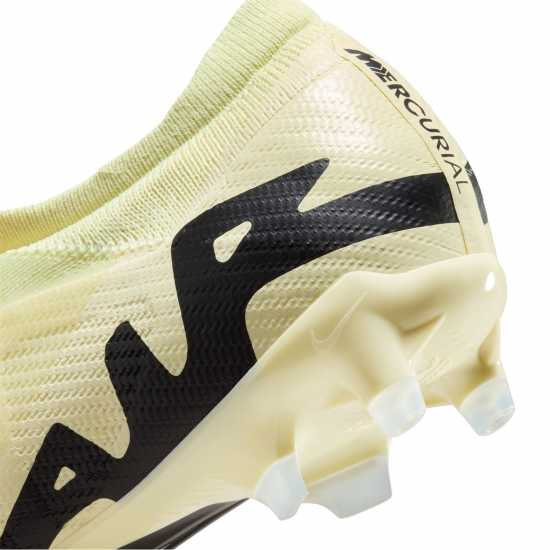 Nike Zoom Mercurial Vapor 15 Pro Ag-Pro Artificial-Grass Soccer Cleats Lemonade/Black Футболни стоножки