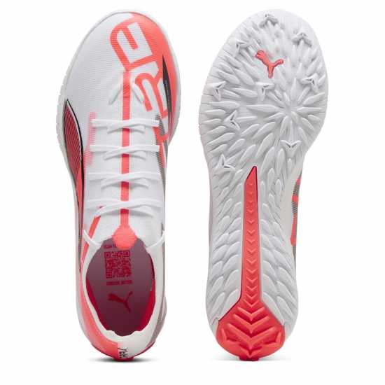 Puma Men's Ultra 5 Match Astro Turf Football Boots Puma White-Pu 