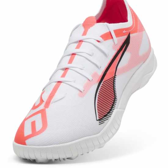 Puma Men's Ultra 5 Match Astro Turf Football Boots Puma White-Pu 