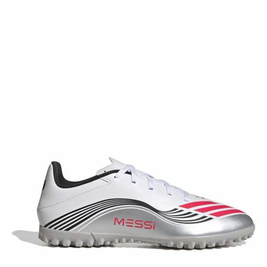 Мъжки футболни бутонки Adidas F50 Club Astro Adults Turf Football Boots Бяло/Червено Adidas F50 Club Astro Adults Turf Football Boots Бяло/Червено Мъжки футболни бутонки