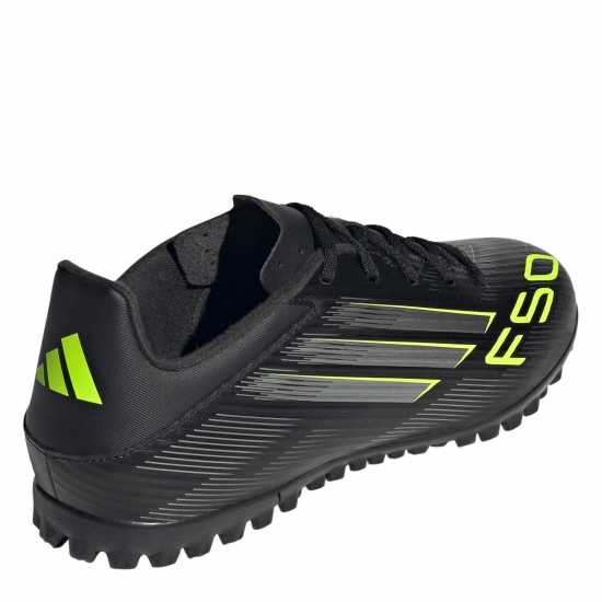 Adidas F50 Club Astro Adults Turf Football Boots Black/Lemon Мъжки футболни бутонки