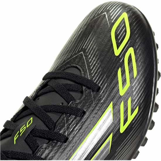 Adidas F50 Club Astro Adults Turf Football Boots Black/Lemon Мъжки футболни бутонки