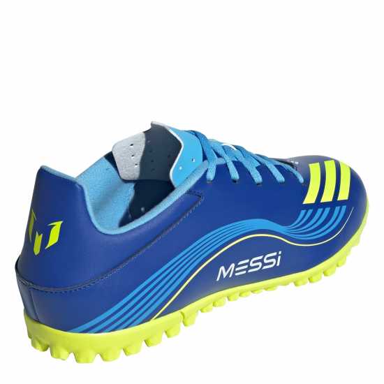 Adidas F50 Club Astro Adults Turf Football Boots Синьо/Жълто 