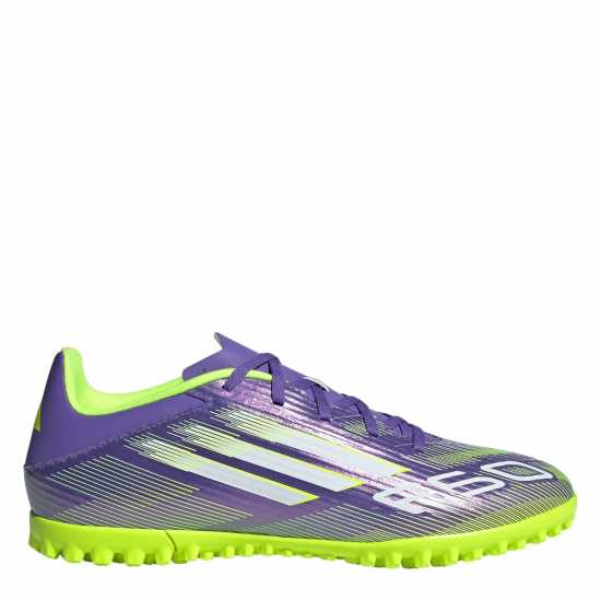 Adidas F50 Club Astro Adults Turf Football Boots Purple/White Мъжки футболни бутонки
