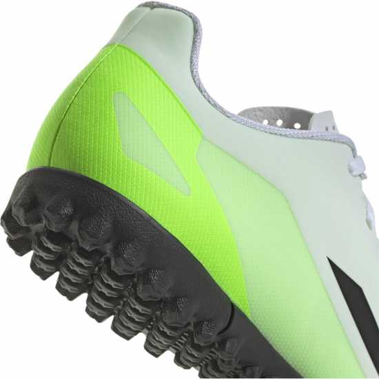 Adidas X .4 Astro Turf Trainers Wht/Blk/Lemon Футболни стоножки