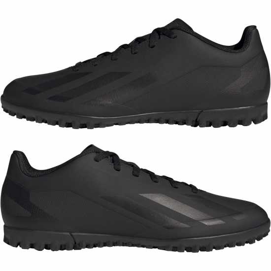 Adidas X .4 Astro Turf Trainers Black/Black Футболни стоножки