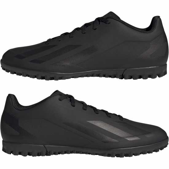 Adidas X .4 Astro Turf Trainers Черно/Черно Футболни стоножки