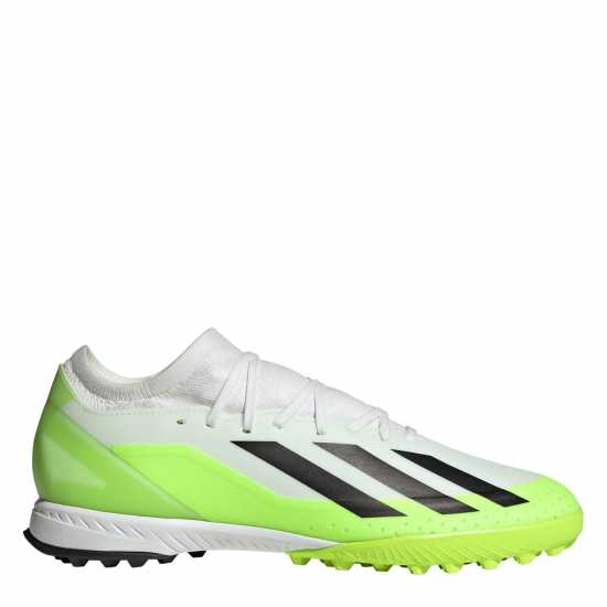 Adidas X Crazyfast League Turf Football Boots Wht/Blk/Lemon Футболни стоножки