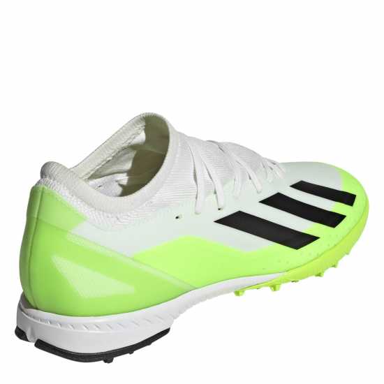 Adidas X Crazyfast League Turf Football Boots Бяло/Черно/Лимон Футболни стоножки