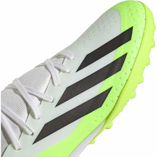 Adidas X Crazyfast League Turf Football Boots Бяло/Черно/Лимон Футболни стоножки