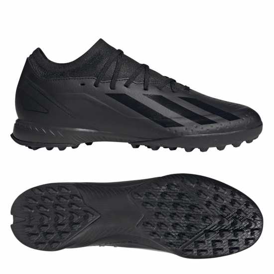 Adidas X Crazyfast League Turf Football Boots Black/Black Футболни стоножки