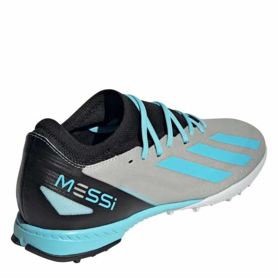 Adidas X Crazyfast League Turf Football Boots Сребро/Син/Черен Футболни стоножки