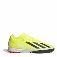 Adidas X Crazyfast League Turf Football Boots Жълто/Черно/Бяло Футболни стоножки
