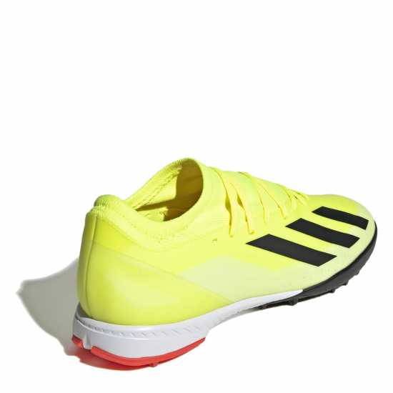 Adidas X Crazyfast League Turf Football Boots Жълто/Черно/Бяло Футболни стоножки