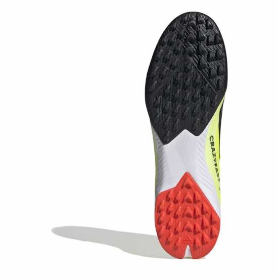 Adidas X Crazyfast League Turf Football Boots Жълто/Черно/Бяло Футболни стоножки