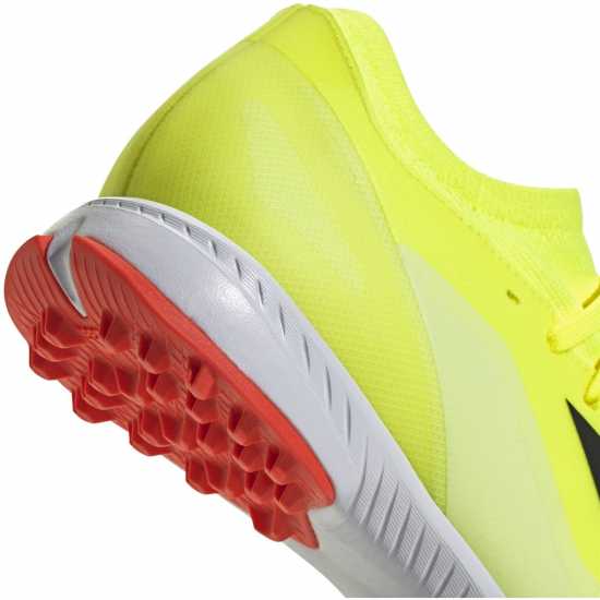 Adidas X Crazyfast League Turf Football Boots Жълто/Черно/Бяло Футболни стоножки
