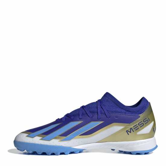 Adidas X Crazyfast League Turf Football Boots Blue/White - Футболни стоножки