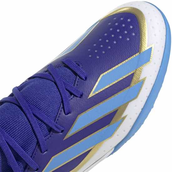 Adidas X Crazyfast League Turf Football Boots Синьо/Бяло Футболни стоножки