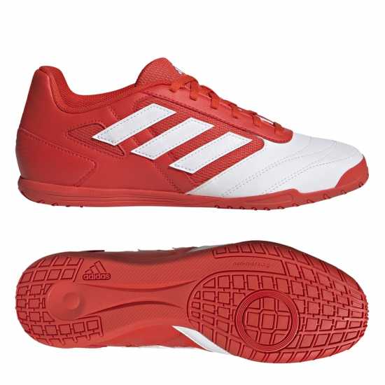Adidas Маратонки Super Sala Indoor Court Trainers Оранжево/Бяло Футболни стоножки