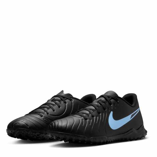 Nike Tiempo Legend 10 Club Adults Astro Turf Football Boots Black/Black Мъжки футболни бутонки