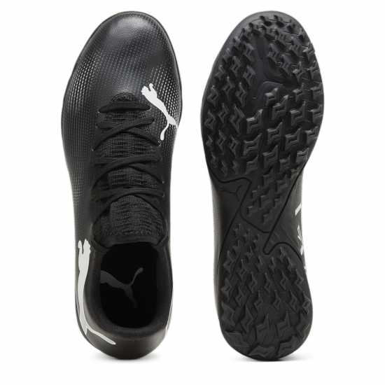 Puma Future 7 Play Astro Turf Football Boots Черно/Бяло Мъжки футболни бутонки