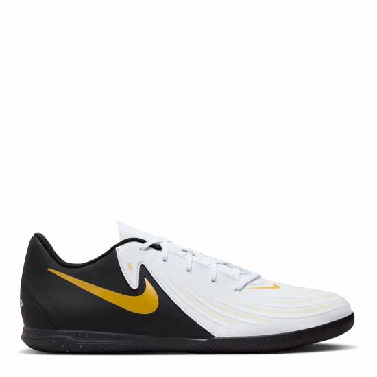 Nike Phantom Gx 2 Club Indoor Court Football Boots Бяло/Черно/Злато Футболни стоножки