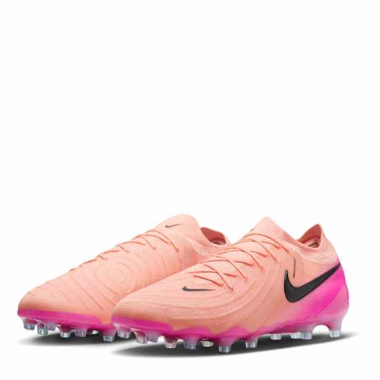 Nike Мъжки Футболни Бутонки Phantom Luna 2 Elite Artificial Ground Football Boots Mens Оранжево/Розово Мъжки футболни бутонки
