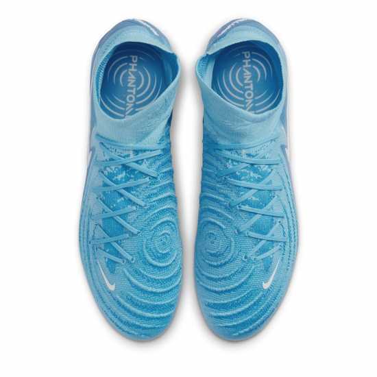Nike Мъжки Футболни Бутонки Phantom Luna 2 Elite Artificial Ground Football Boots Mens Blue/White Мъжки футболни бутонки