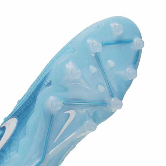 Nike Мъжки Футболни Бутонки Phantom Luna 2 Elite Artificial Ground Football Boots Mens Blue/White Мъжки футболни бутонки