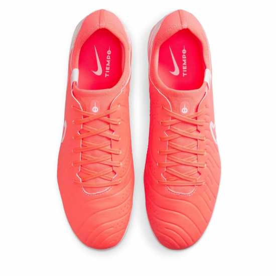 Мъжки футболни бутонки Nike Tiempo Legend 10 Pro Adults Artificial Ground Boots Червено/Бяло Nike Tiempo Legend 10 Pro Adults Artificial Ground Boots Червено/Бяло Мъжки футболни бутонки