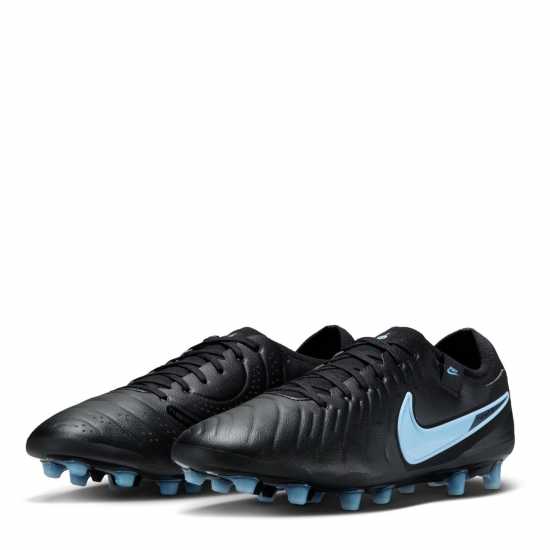 Nike Tiempo Legend 10 Pro Adults Artificial Ground Boots Black/Black Мъжки футболни бутонки