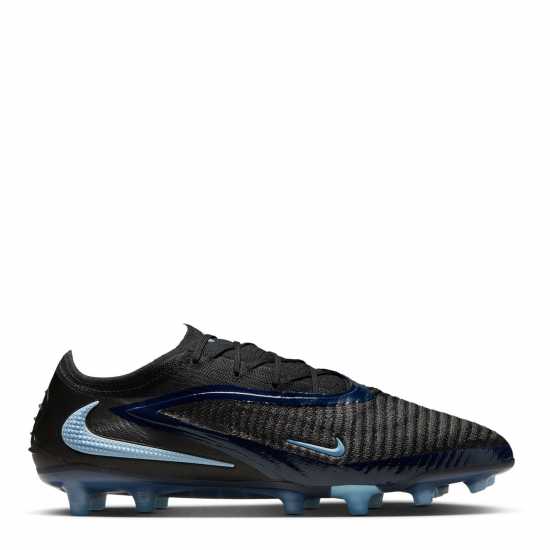 Nike Phantom 6 Low Elite Adults Astro Turf Football Boots Black/Black Мъжки футболни бутонки