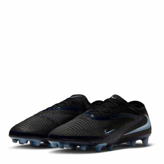 Nike Phantom 6 Low Elite Adults Astro Turf Football Boots Black/Black Мъжки футболни бутонки