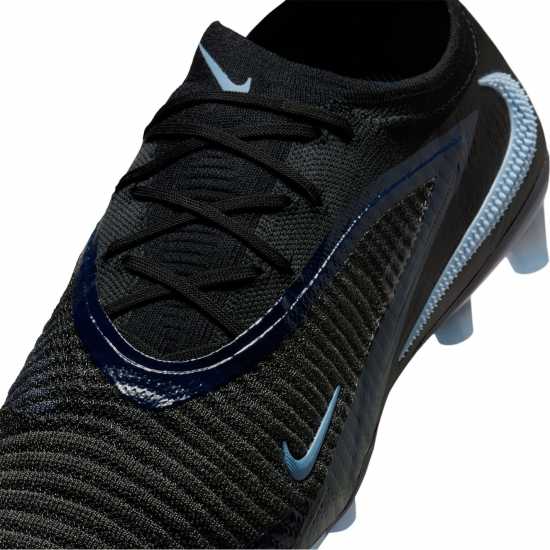 Nike Phantom 6 Low Elite Adults Astro Turf Football Boots Black/Black Мъжки футболни бутонки