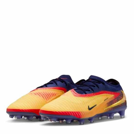 Nike Phantom 6 Low Elite Adults Astro Turf Football Boots Orange/Volt Мъжки футболни бутонки